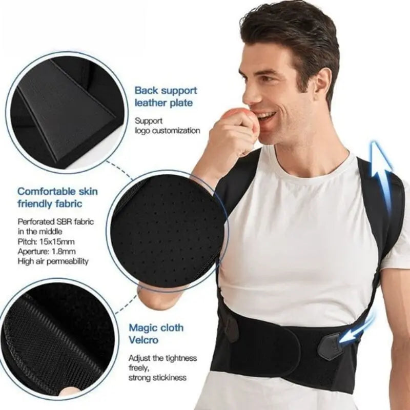 Adjustable Back Posture Corrector Belt