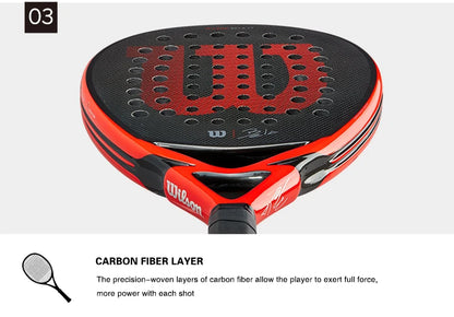 Wilson Carbon Force Padel Racket