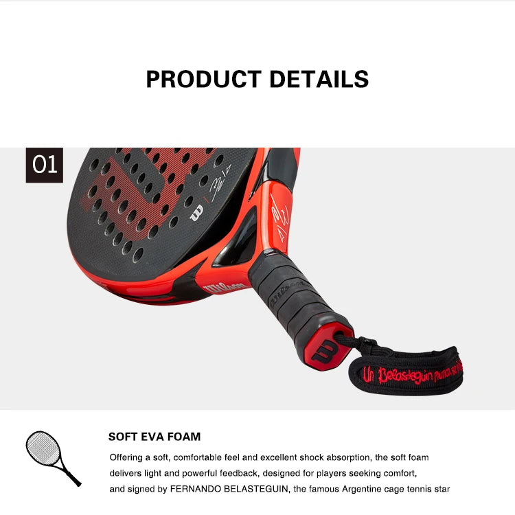 Wilson Carbon Force Padel Racket