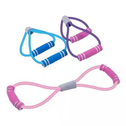 Rubber Resistance Band Set - Fitness, Yoga & Strength Training